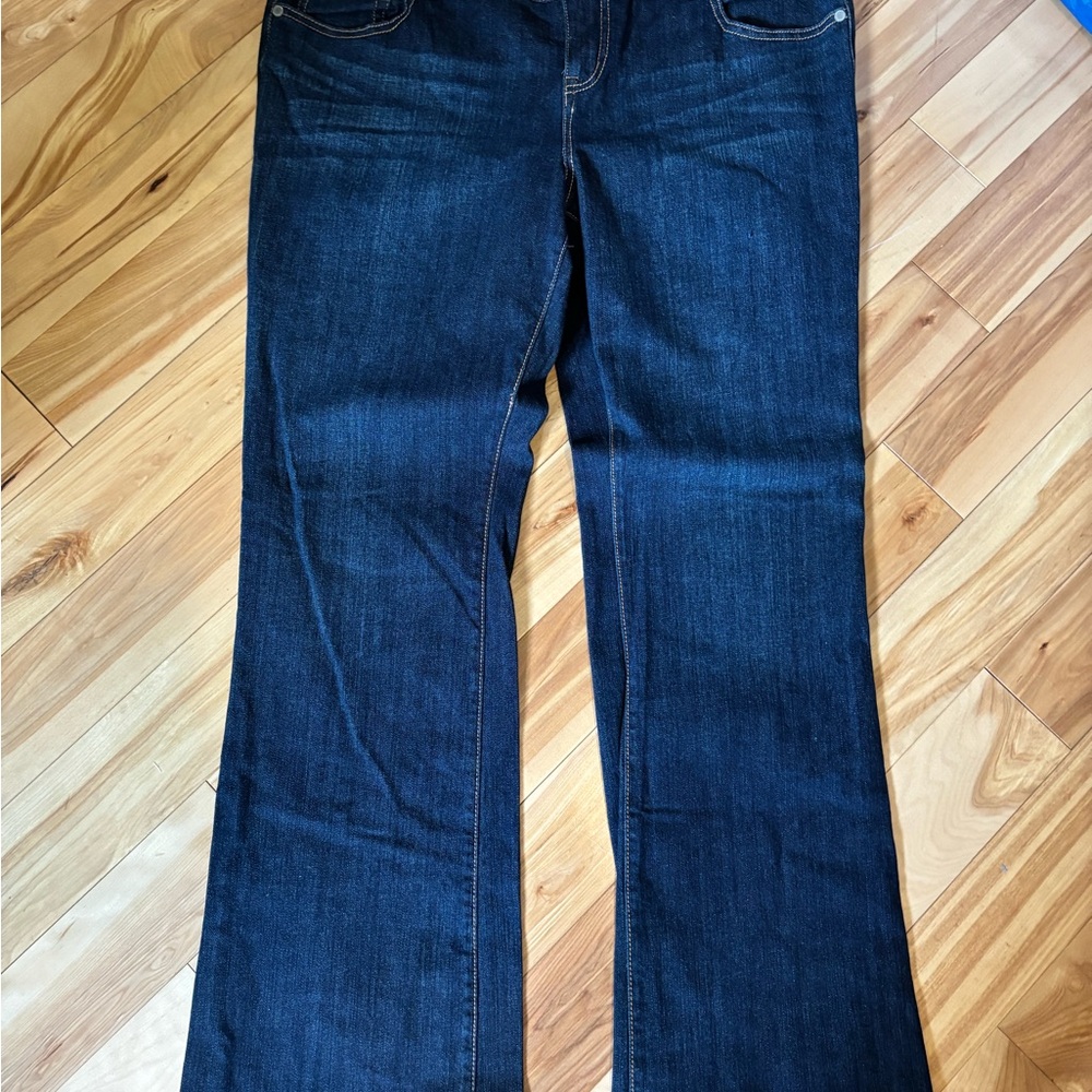 Torrid Dark Blue Boot Cut Jeans